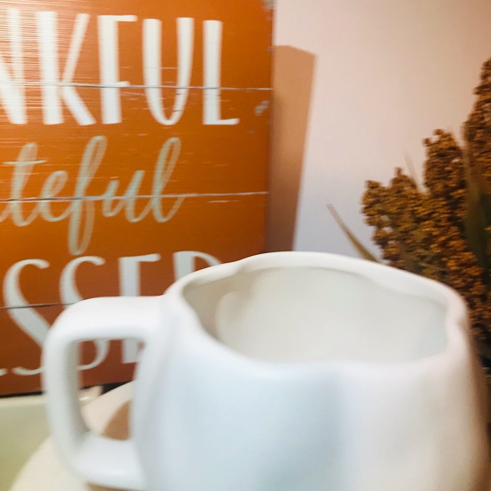 Rae Dunn PUMPKIN Mug Fall Halloween decor - Picture 4 of 4